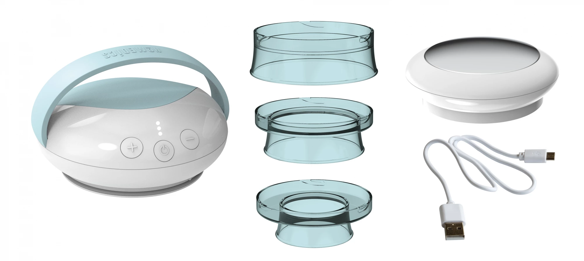 HoMedics Smoothee IR kāju masieris balts