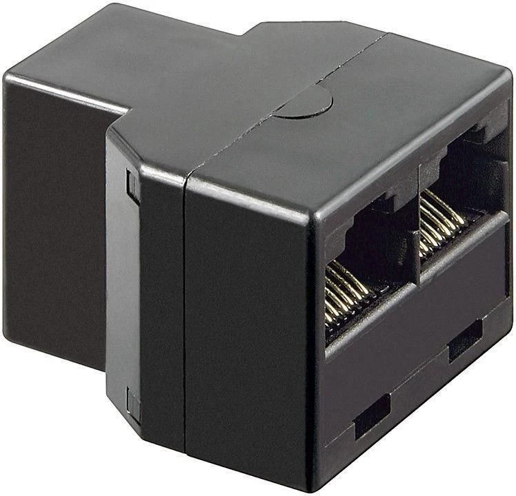 MicroConnect MPK302B tīkla sadalītājs Melns