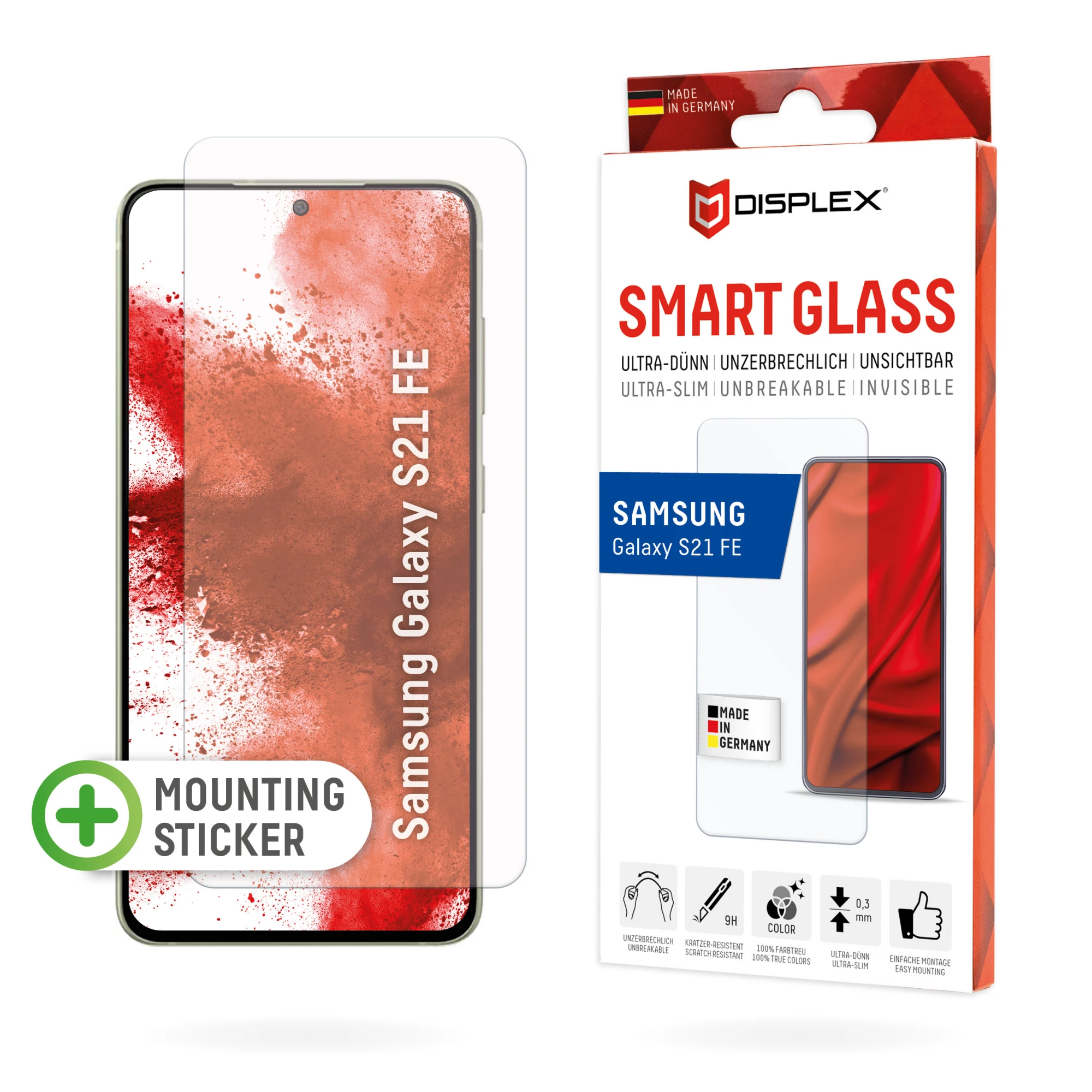 Displex Smart Glass (9H) Samsung Galaxy