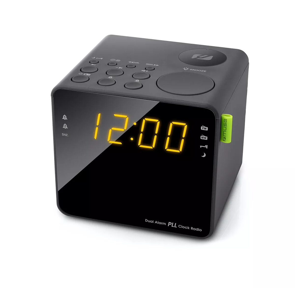 Modinātājs ar radio Muse M-187CR