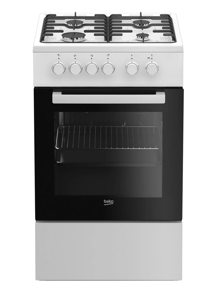 Beko FSS52020DW Brīvi stāvoša plīts ar