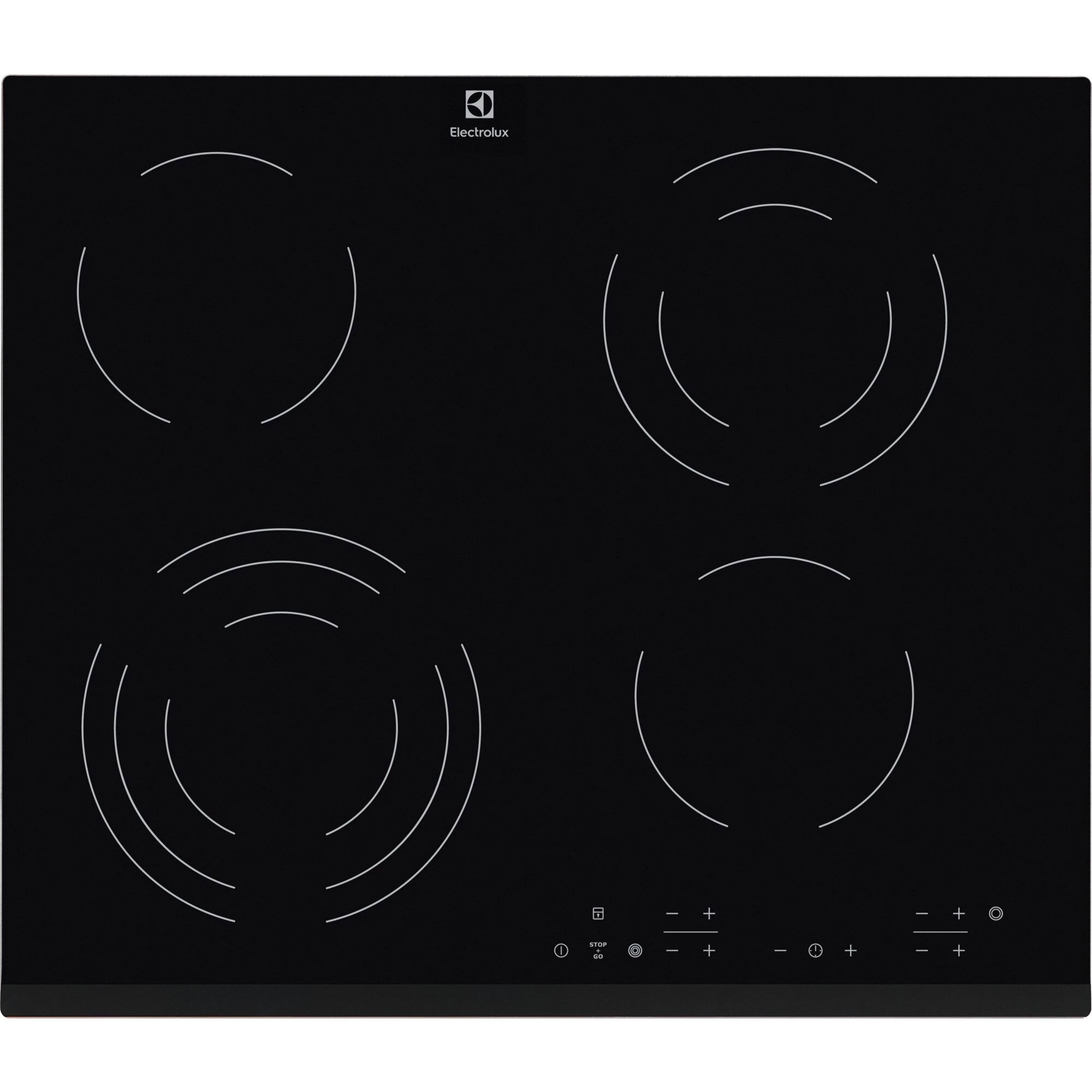 Electrolux EHF6343FOK Melna Iebūvējamā 60 cm