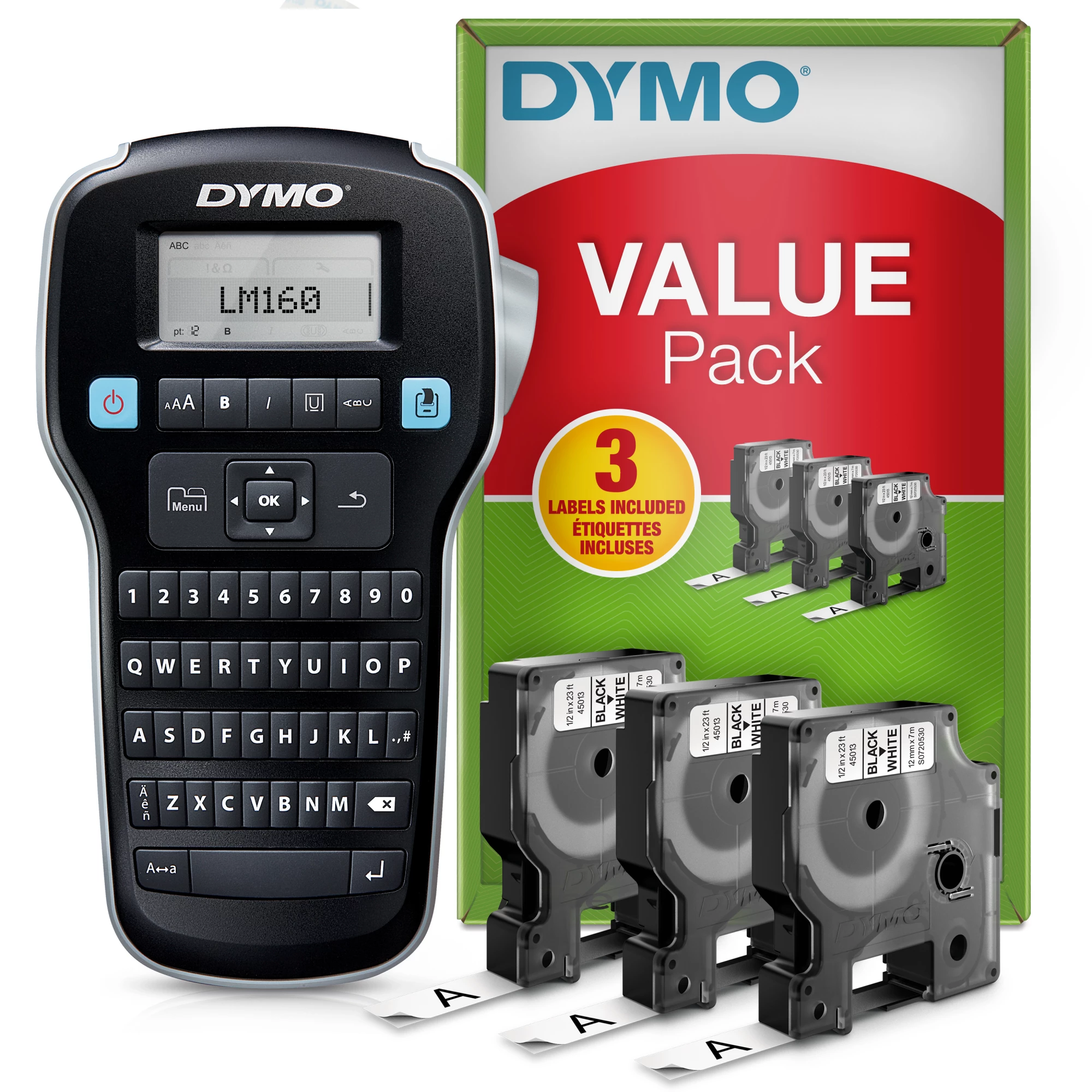 DYMO LabelManager 160 marķēšanas iekārtas komplekts