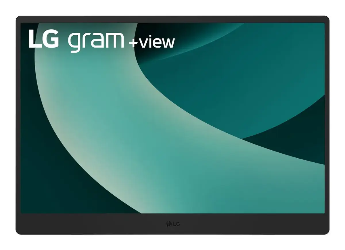 LG 17MT70 Pārnēsājams monitors, Melns, Nerūsējošs