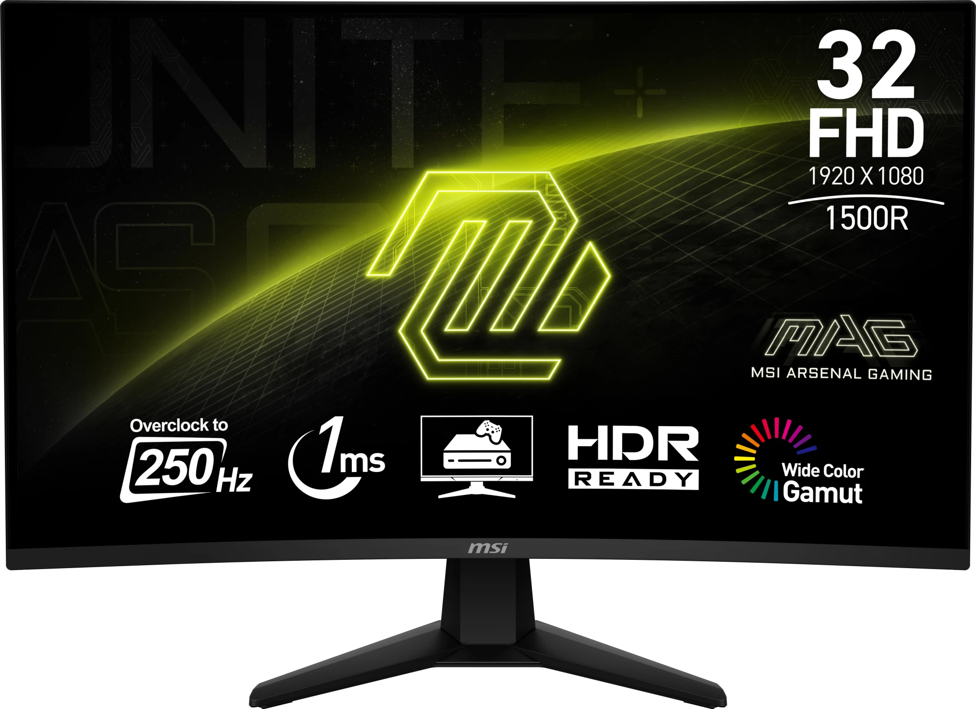 MSI MAG 32C6X dators monitors 80