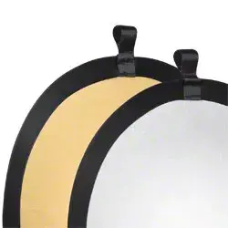 Reflektors Walimex 17689 Apaļš Zelts Sudrabs