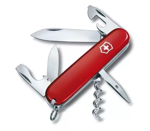 Daudzfunkciju nazis Victorinox Spartan sarkans sudrabs