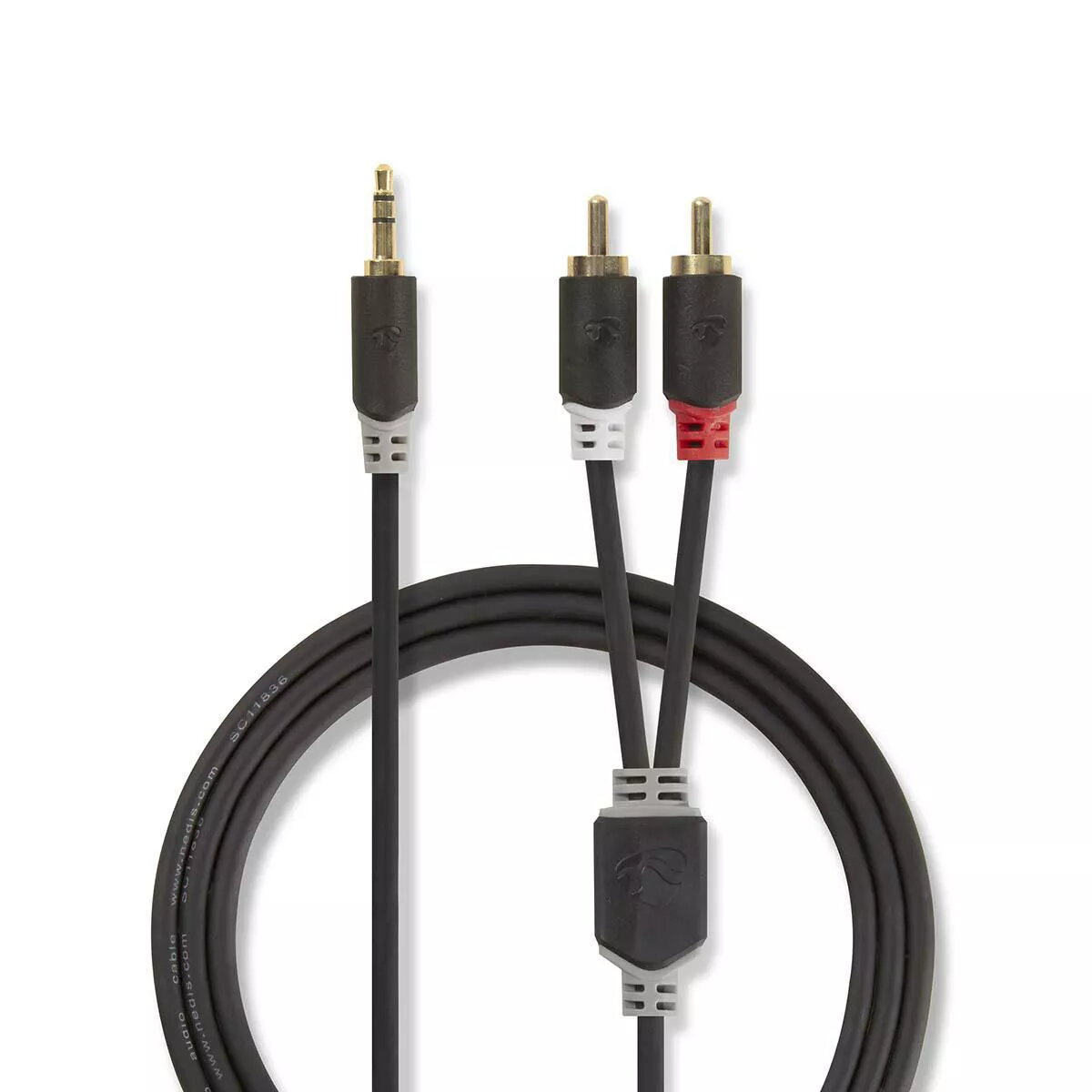 Audio kabelis Nedis CABW22200AT20 2m 3