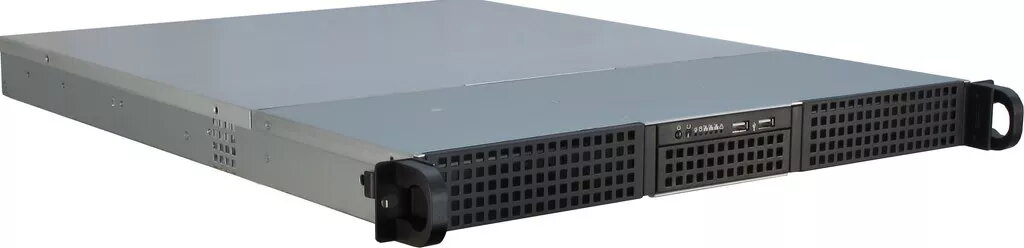 Servera korpuss Inter-Tech 1U-10265 Rack Melns