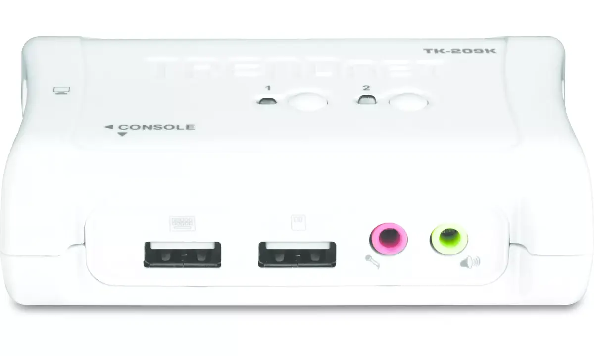 KVM slēdzis Trendnet TK-209K 2 portu