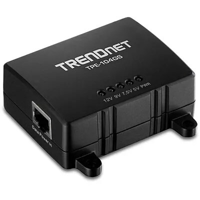 Trendnet TPE-104GS Gigabitu PoE Sadalītājs Melns