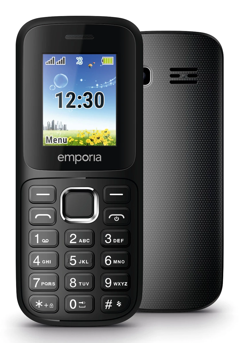Emporia emporia313 Senior telefons, melns, 4