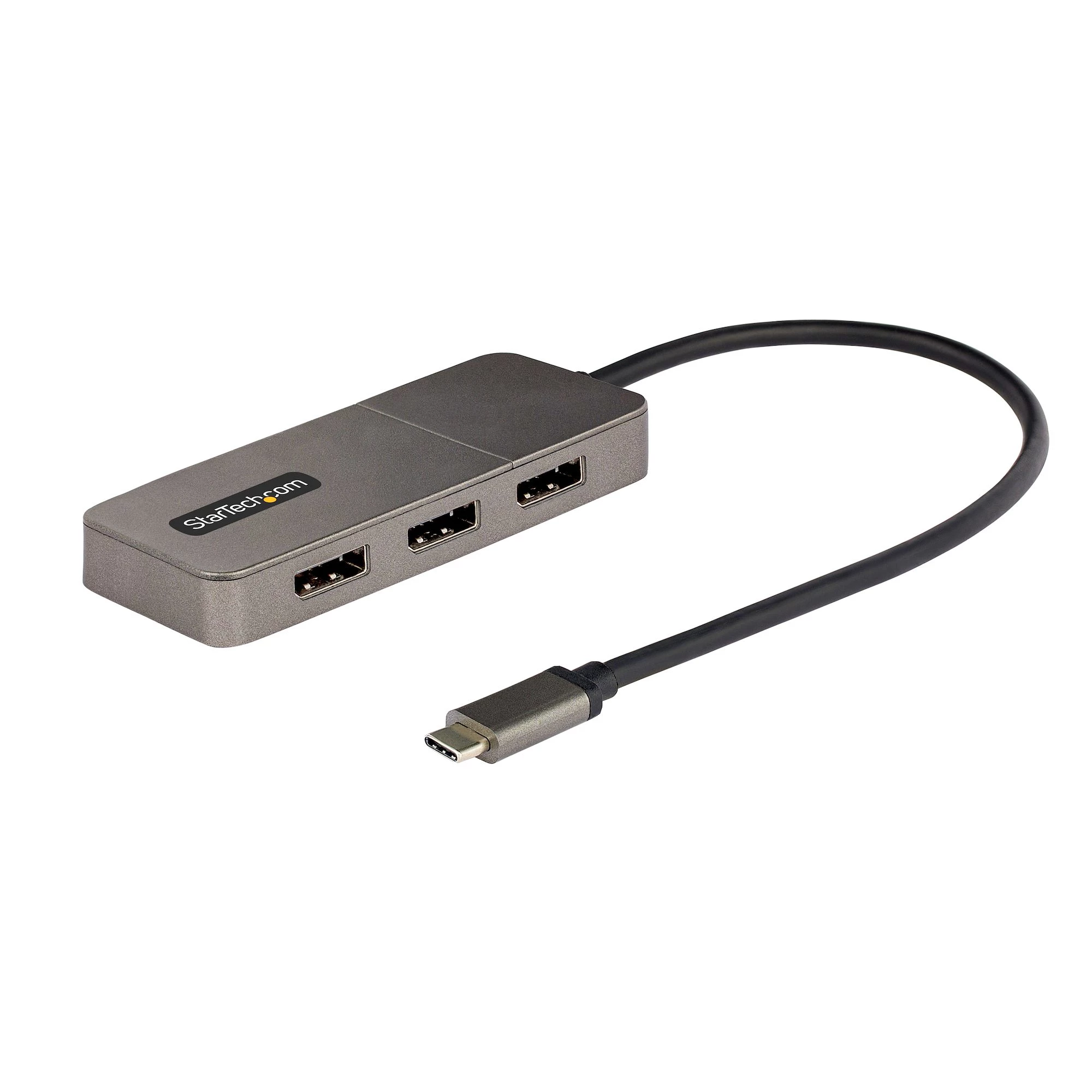 StarTech.com 3-Portu USB-C vairāku monitoru