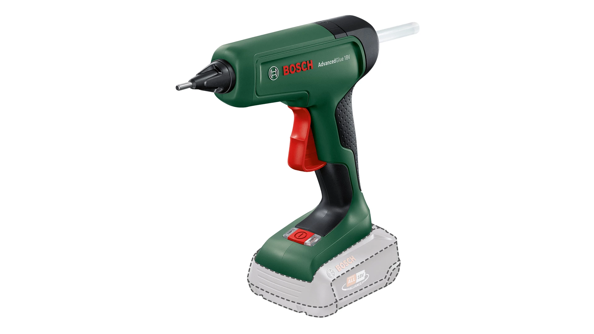 Līmes pistole Bosch AdvancedGlue 18V bezvadu