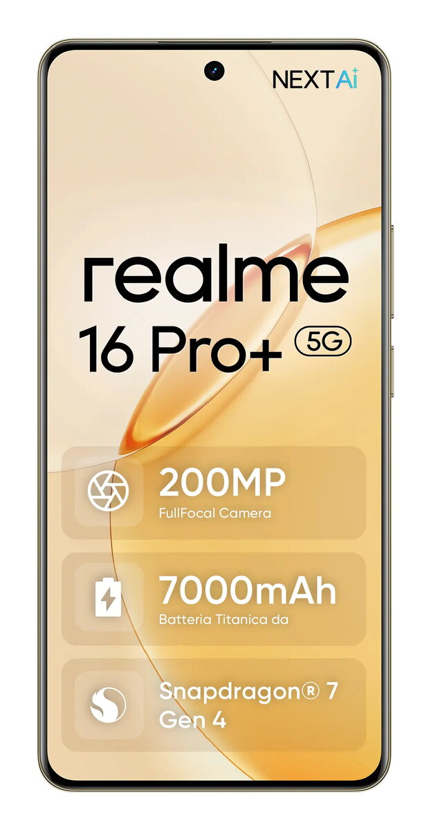 Viedtālrunis REALME realme 16 Pro+ —