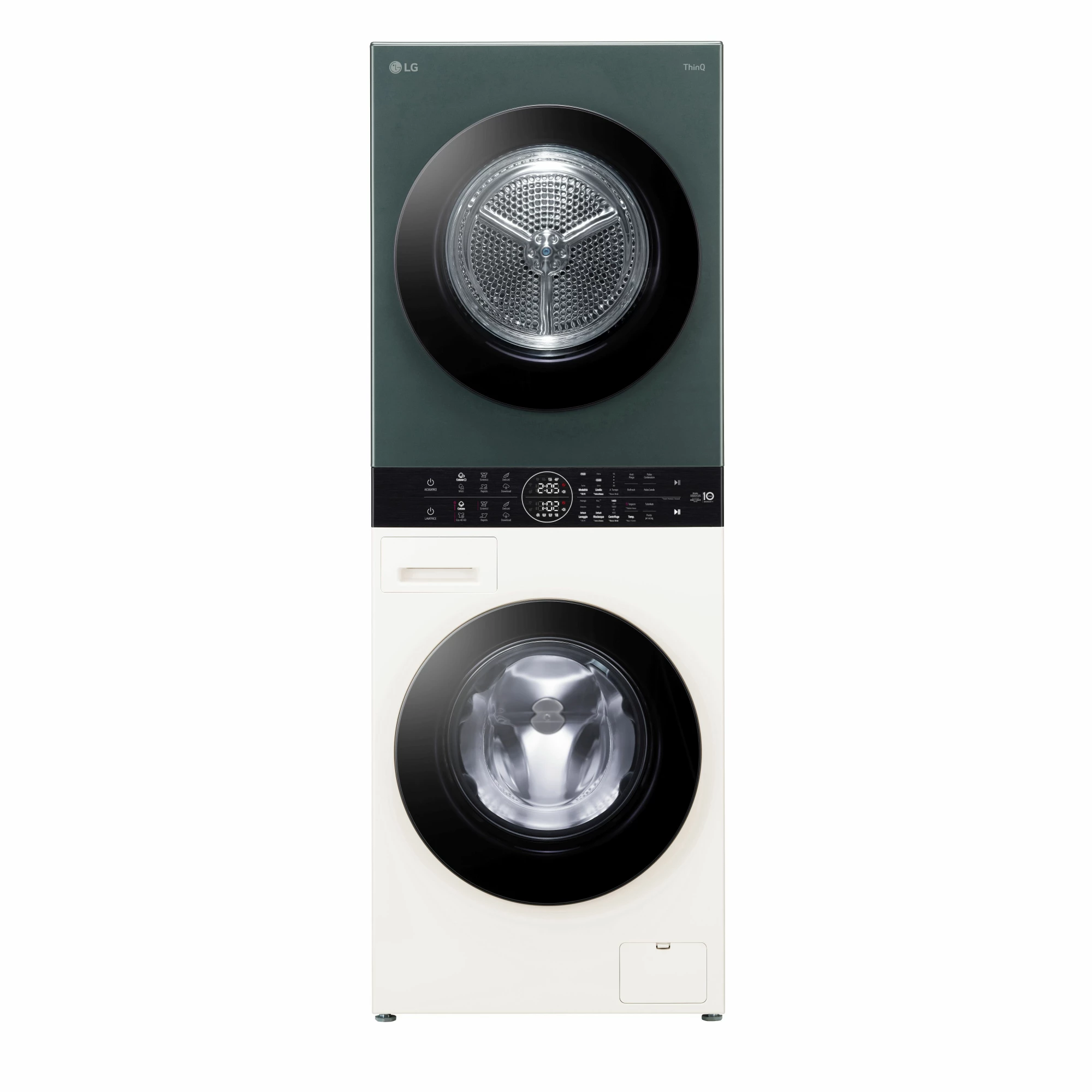 Veļas žāvētājs LG WT1210EGF brīvstāvošs priekšējās