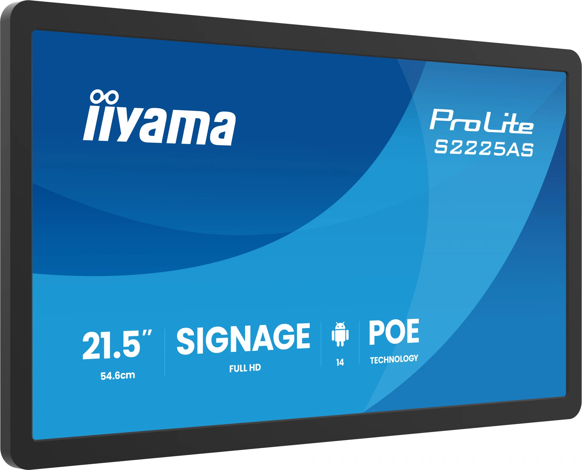 IIYAMA ProLite S2225AS-B1P digitālās izkārtnes plakanpanelis