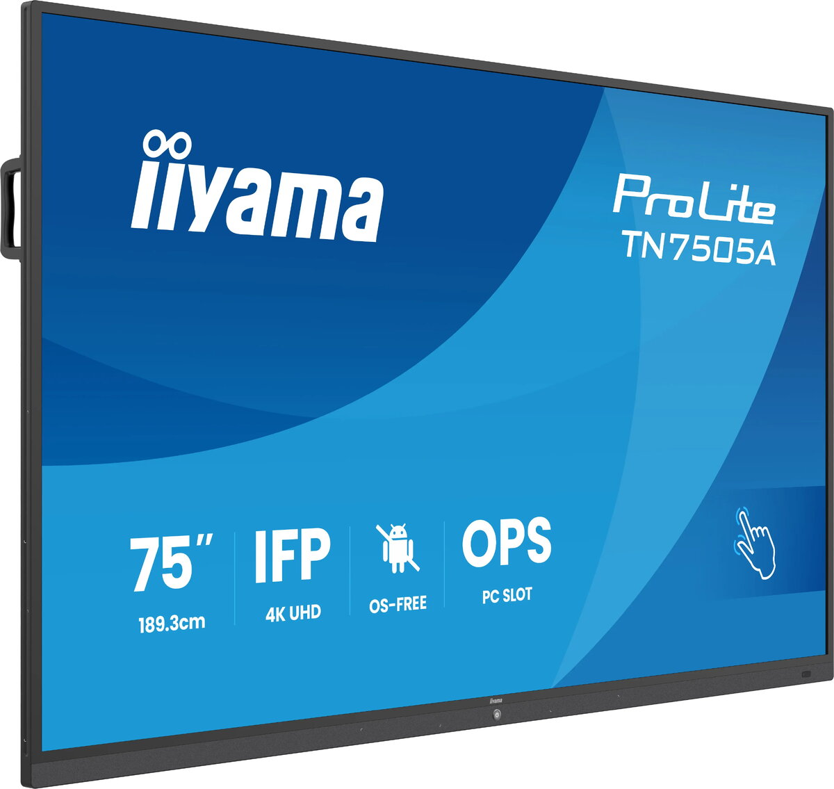 Iiyama TN7505A-B1AG Signālu displejs Interaktīvais plakanekrāns