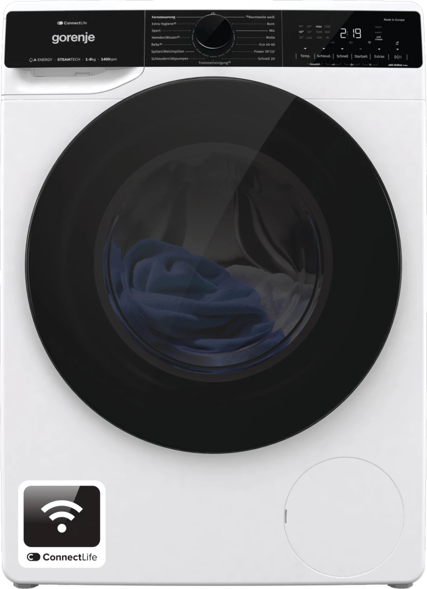 Gorenje WPNA84A2TS veļas mazgājamā mašīna, priekšējā