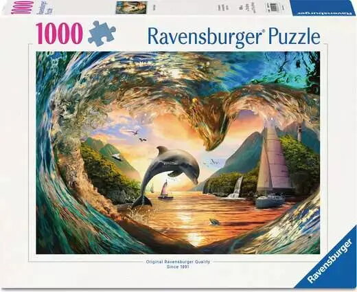 Puzle Ravensburger Sunset Splash, 1000 gab