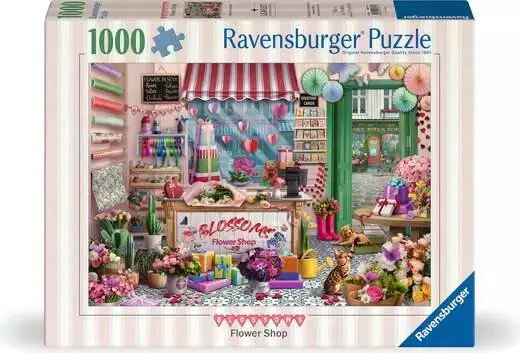 Puzle Ravensburger Blossoms Flower Shop 1000