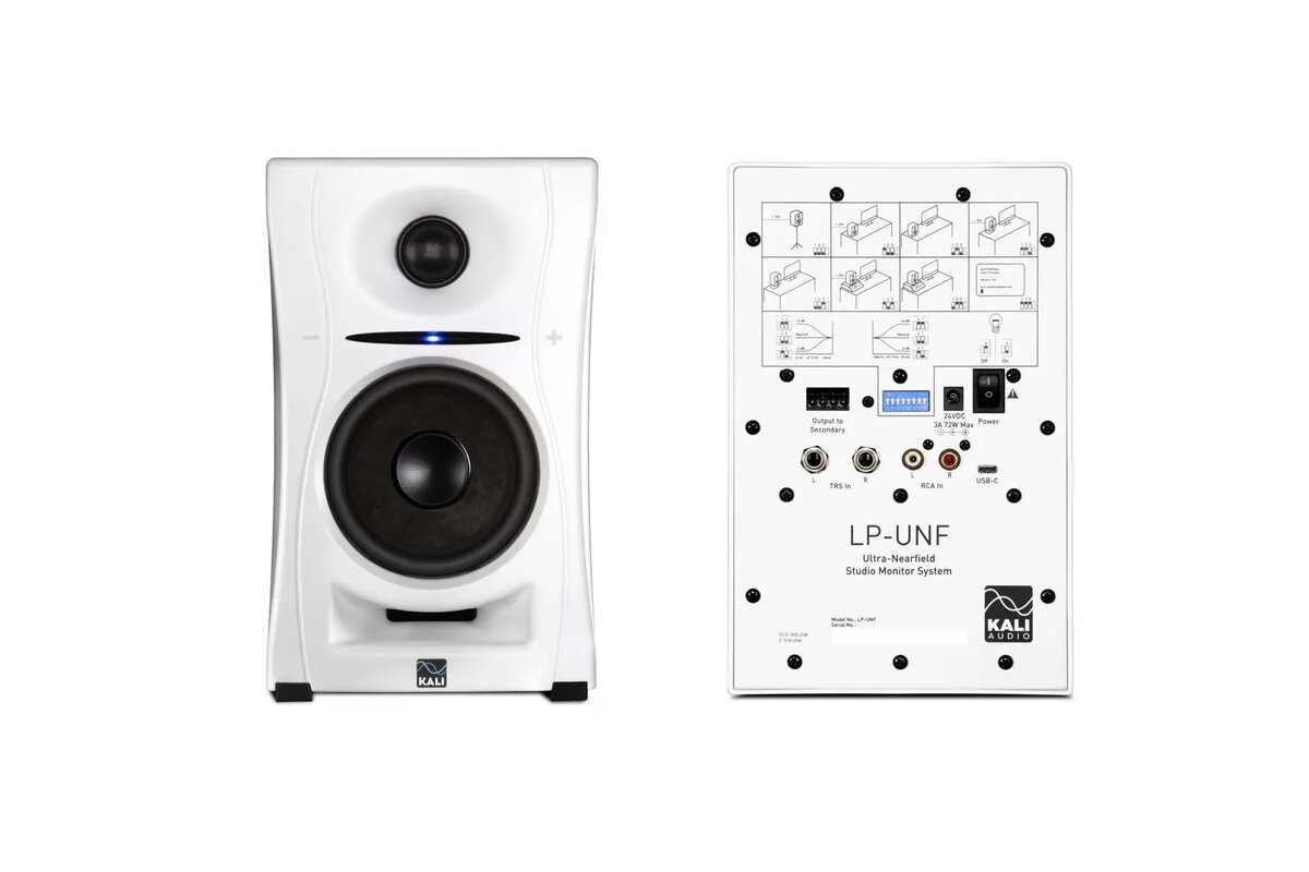 Kali Audio LP-UNF WH tuvā lauka
