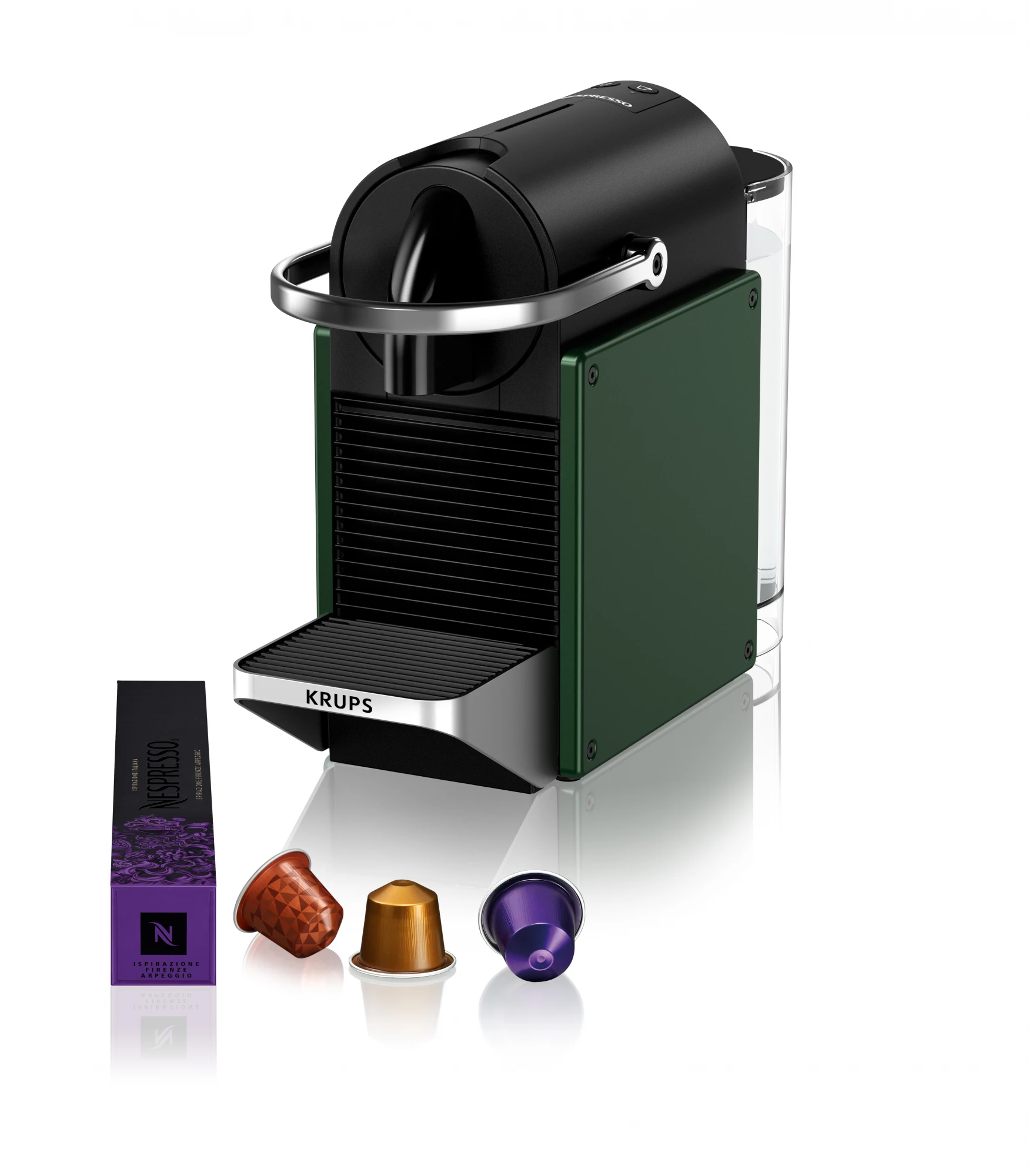 Krups Pixie XN306310 kafijas automāts, kapsulu
