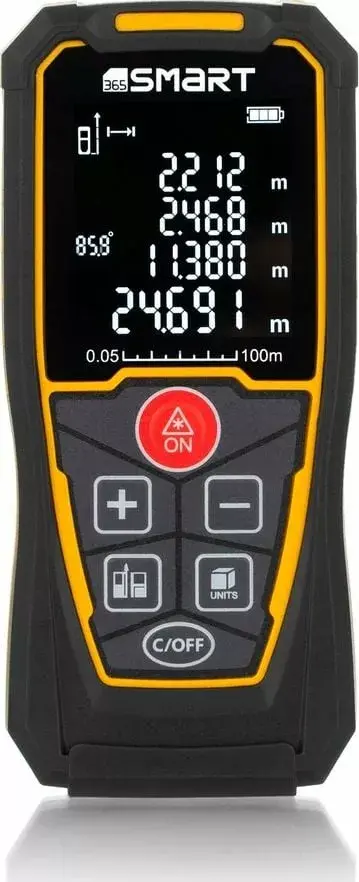 Lāzera attāluma mērītājs Smart 06-01100, kompakts