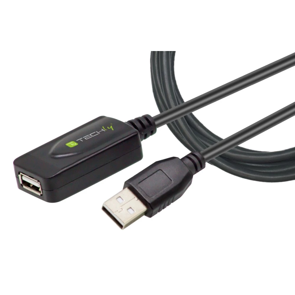 Techly IUSB-REP220TY3 USB pagarinātājkabelis USB 2