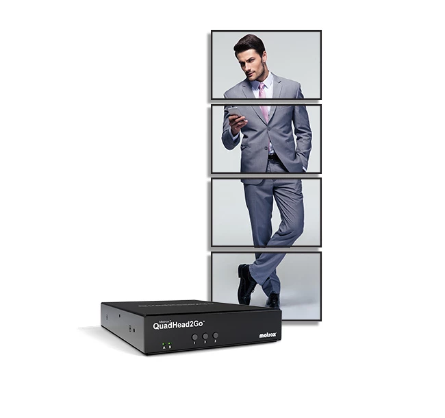 Matrox QuadHead2Go Q155 vairāku monitoru kontrolleris