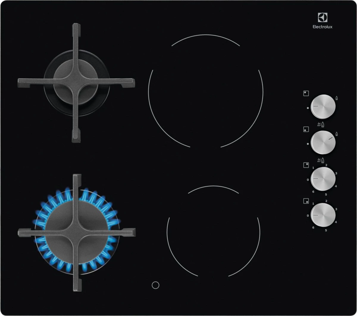 Electrolux EGE6172NOK iebūvējamā kombinētā plīts virsma