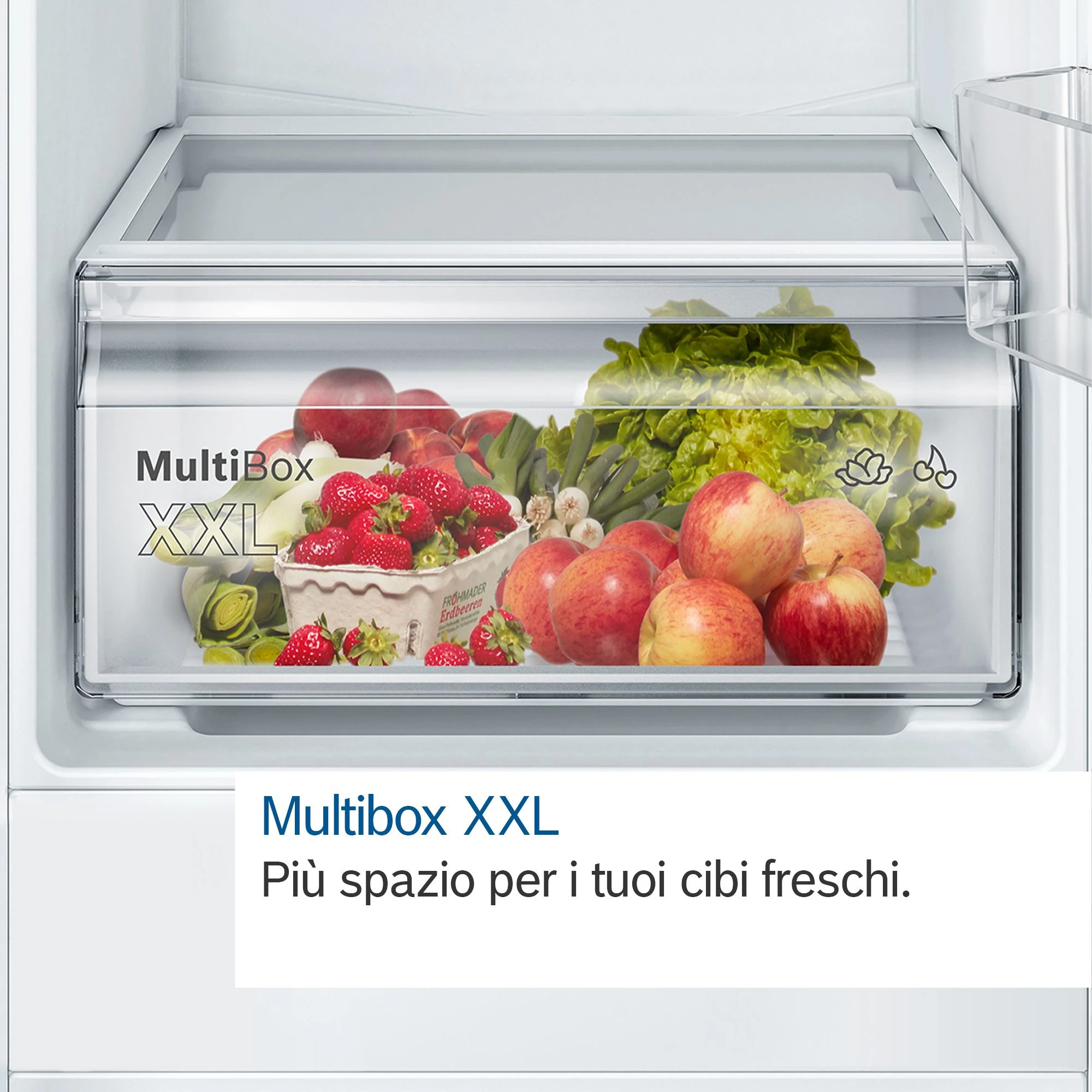 Bosch Serie 2 KIN86NSE0 ledusskapis-saldētājs iebūvējamais