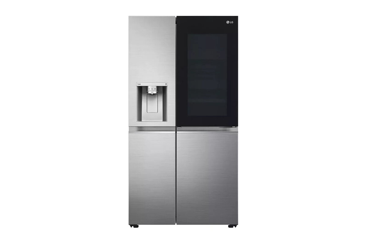 LG InstaView GSXV91PZAE ledusskapis Side-by-Side brīvstāvošs