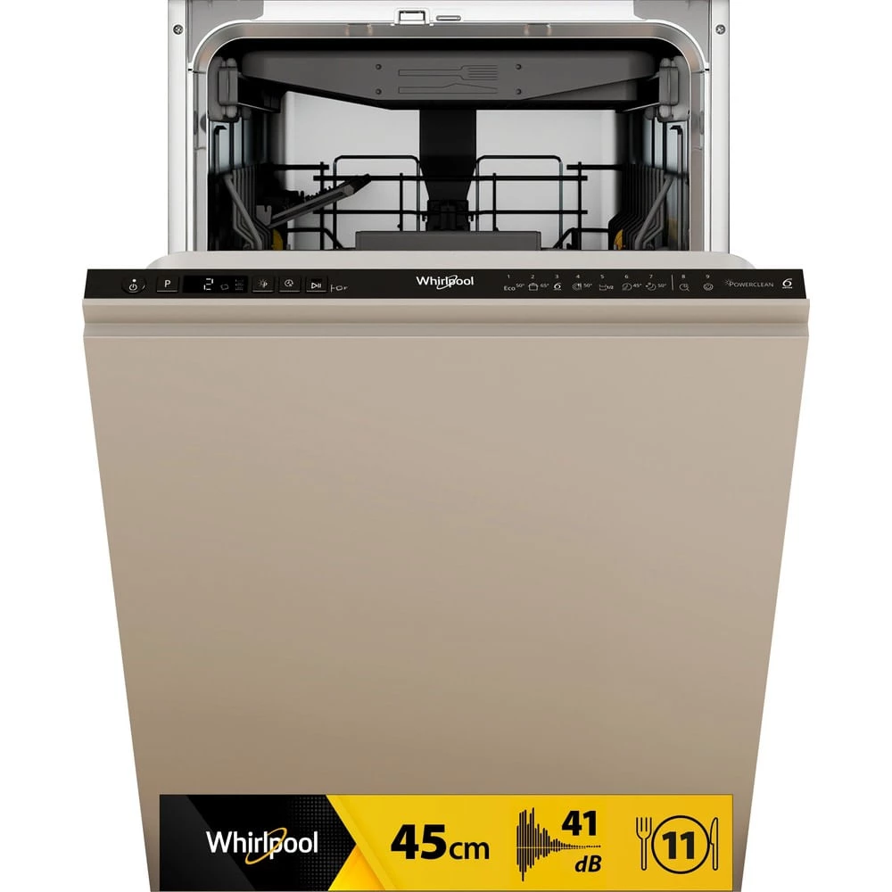 Whirlpool WH6IC11BS7LSA0 pilnībā iebūvējama trauku mazgājamā