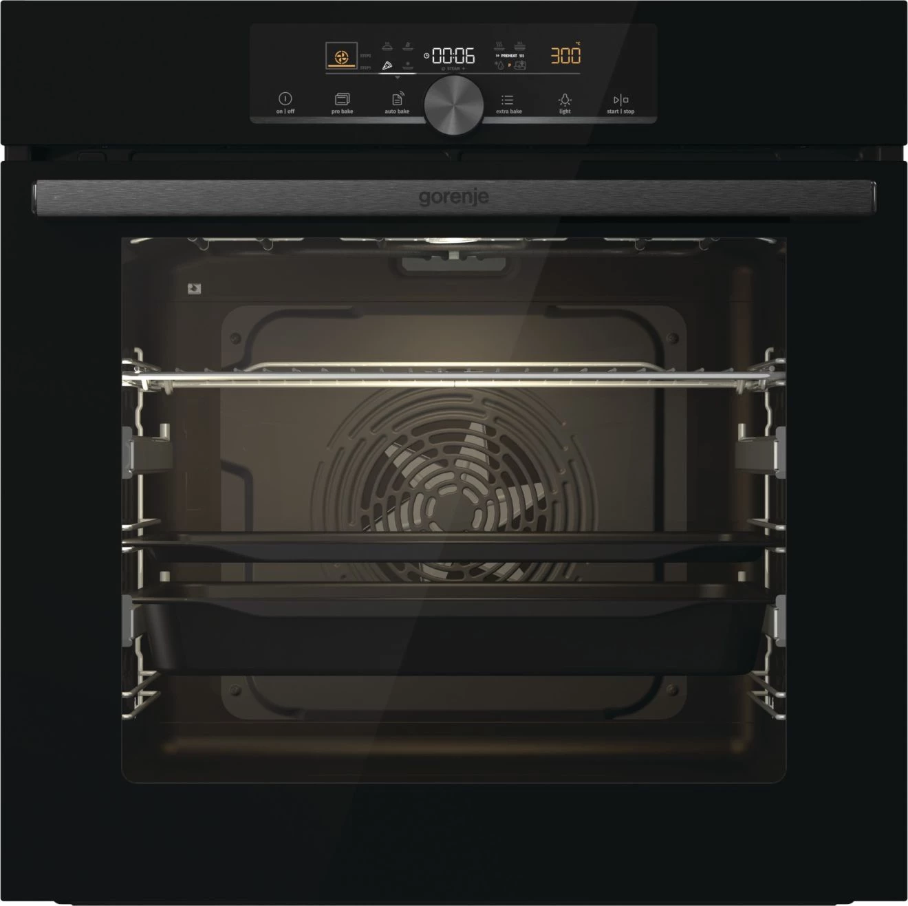 Gorenje BOS6747A01BG 77 L Melna iebūvējamā