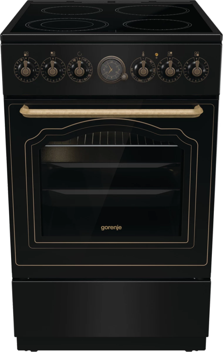 Gorenje GECS5B70CLB Brīvi stāvoša plīts Elektriskā