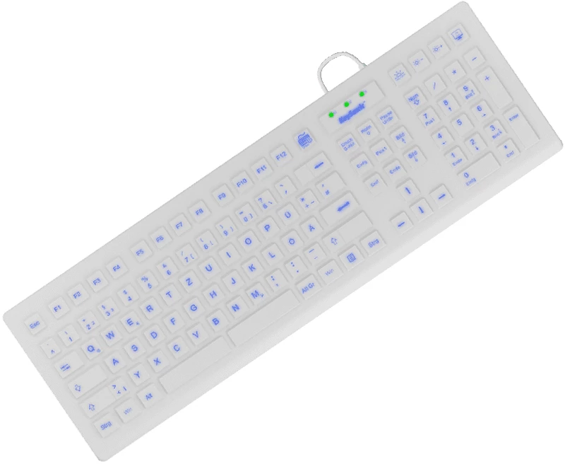 KeySonic KSK-8031INEL-Wh (DE) industriālā tastatūra USB