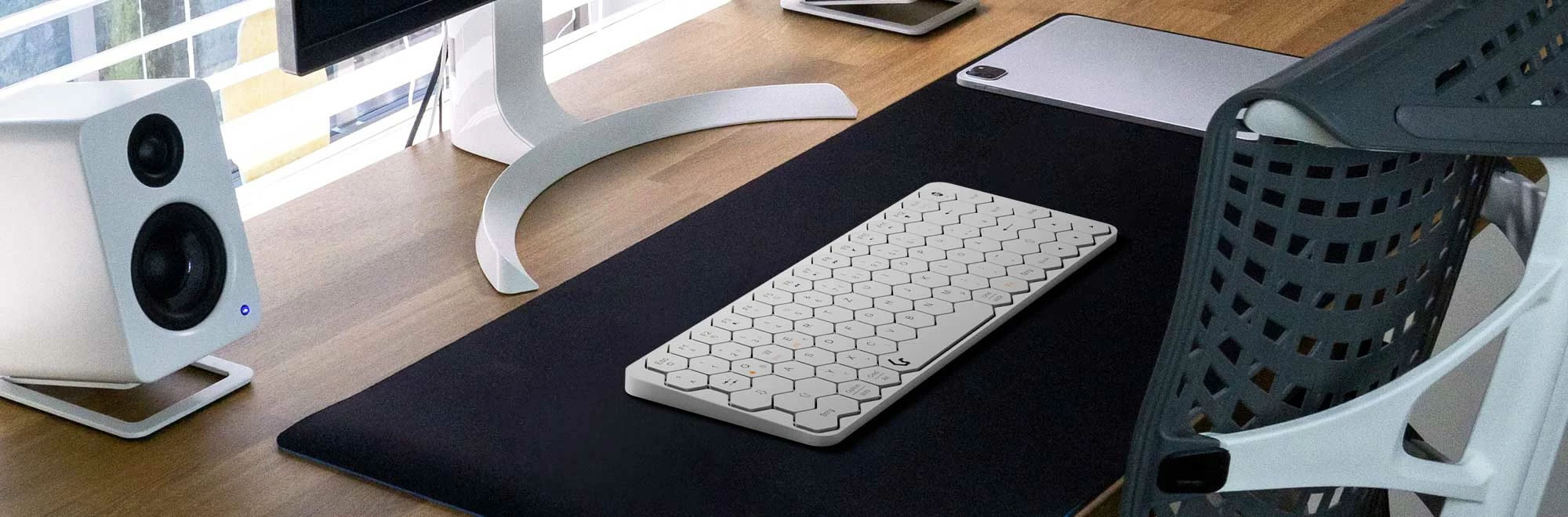 KeySonic KSK-5020BT-S (DE) bezvadu tastatūra Office