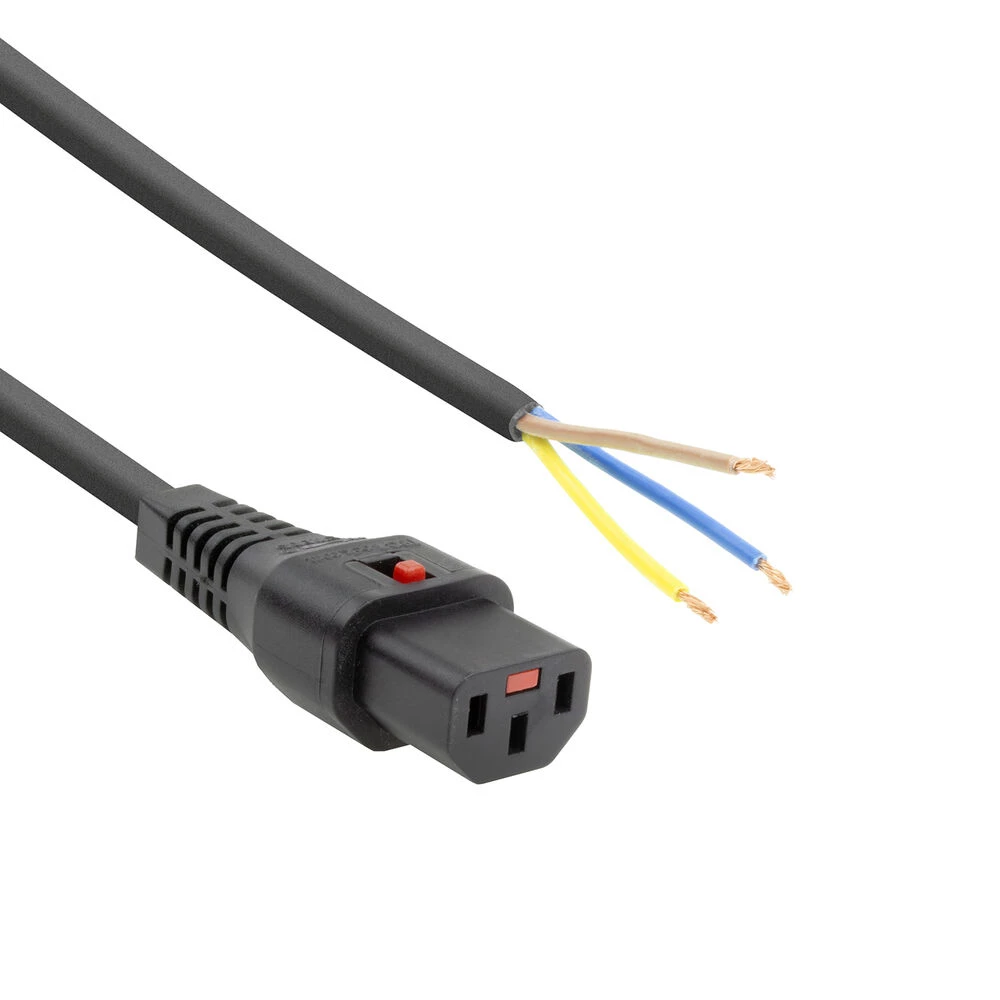 ACT Powercord C13 IEC Lock -