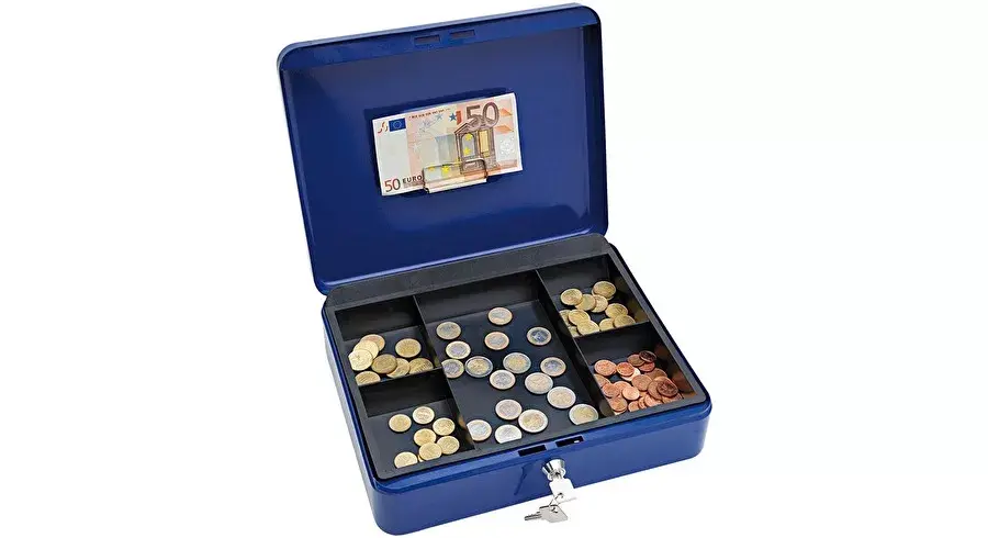 Kases/biļešu kaste WEDO 145 403H Zila