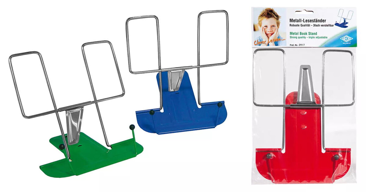 Grāmatu turētājs WEDO 211 7 Zils