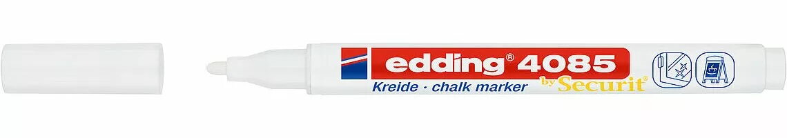 Krīta marķieris Edding 4085 Balts Bullet