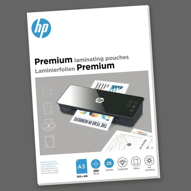 HP 9128 laminēšanas kabatiņas A3 250