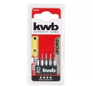 KWB 128440 sešstūra uzgaļu komplekts —