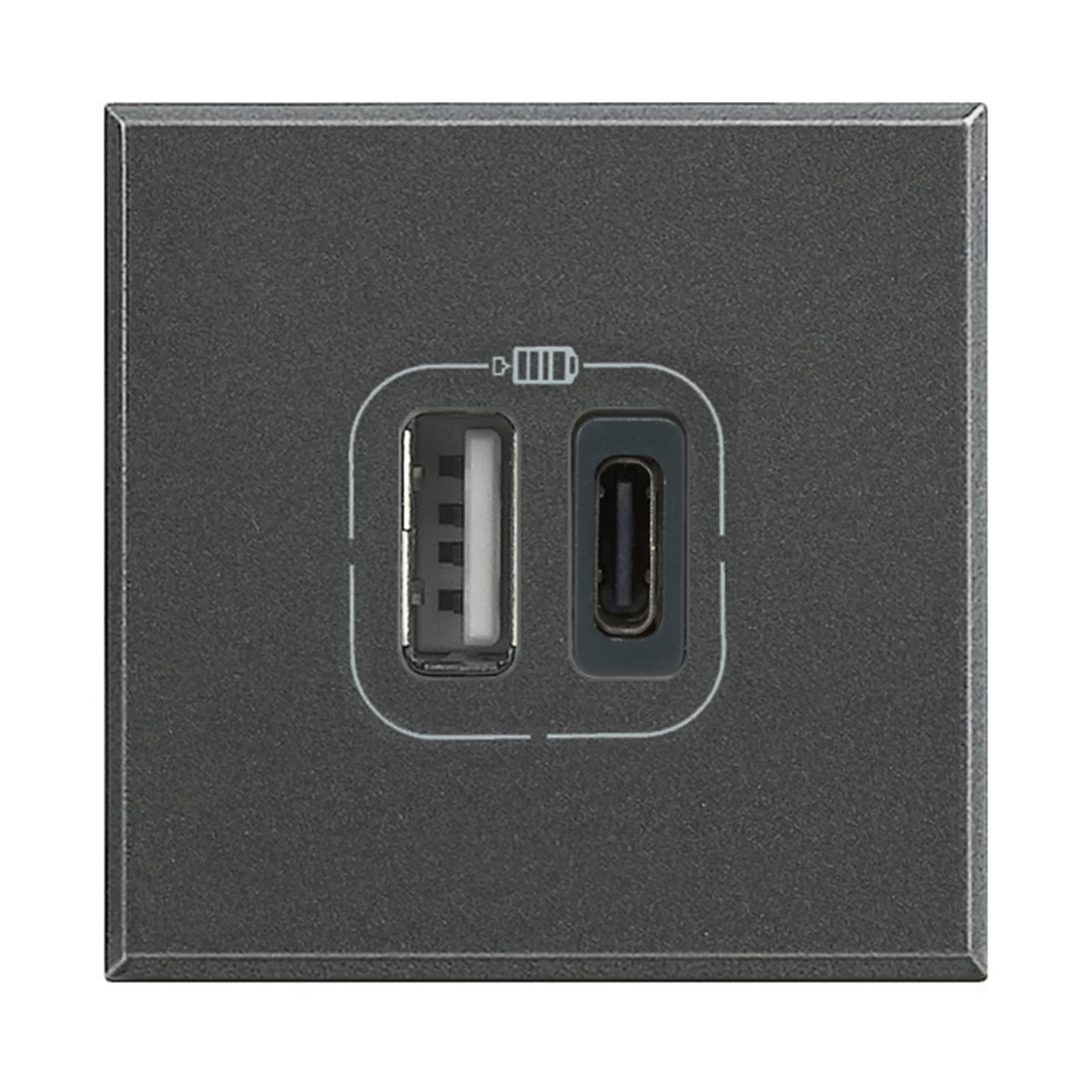 Legrand HS4287C2 kontaktligzda ar 2x USB