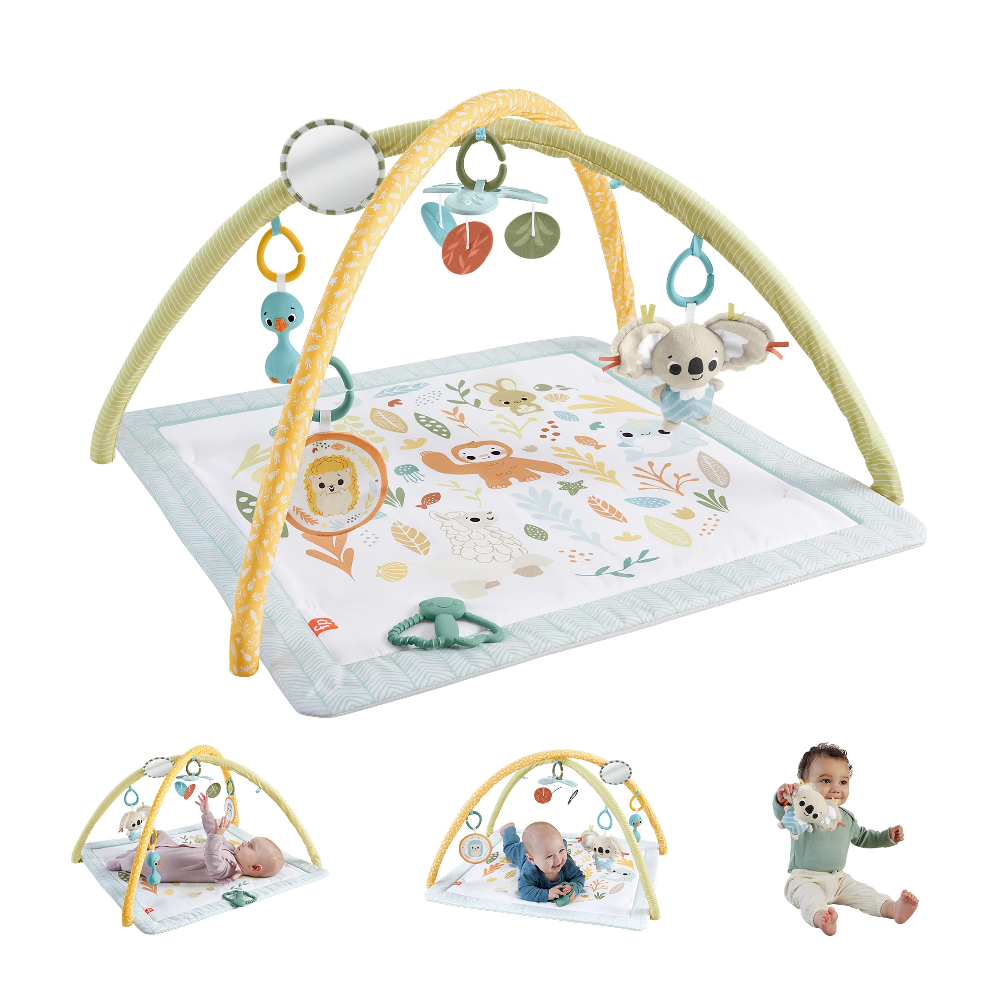 Fisher-Price Sensimals Simply Senses Newborn Gym