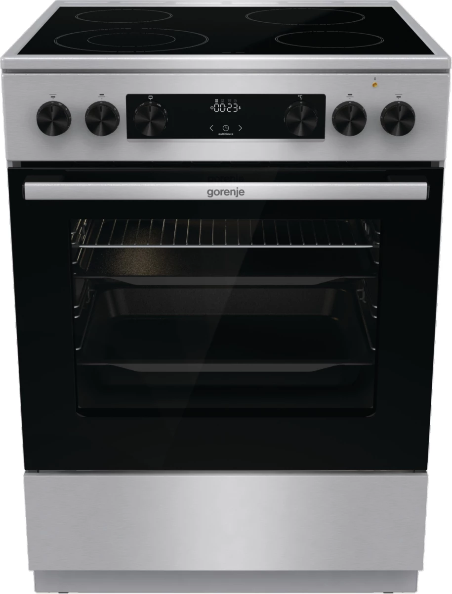 Gorenje GECS6C70XC brīvi stāvoša plīts ar