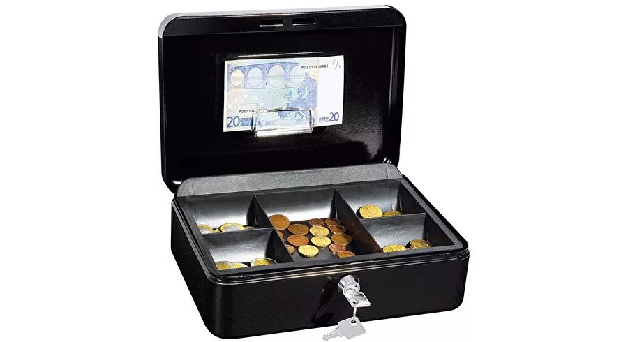 Kases/biļešu kastīte WEDO 145 321H Melna