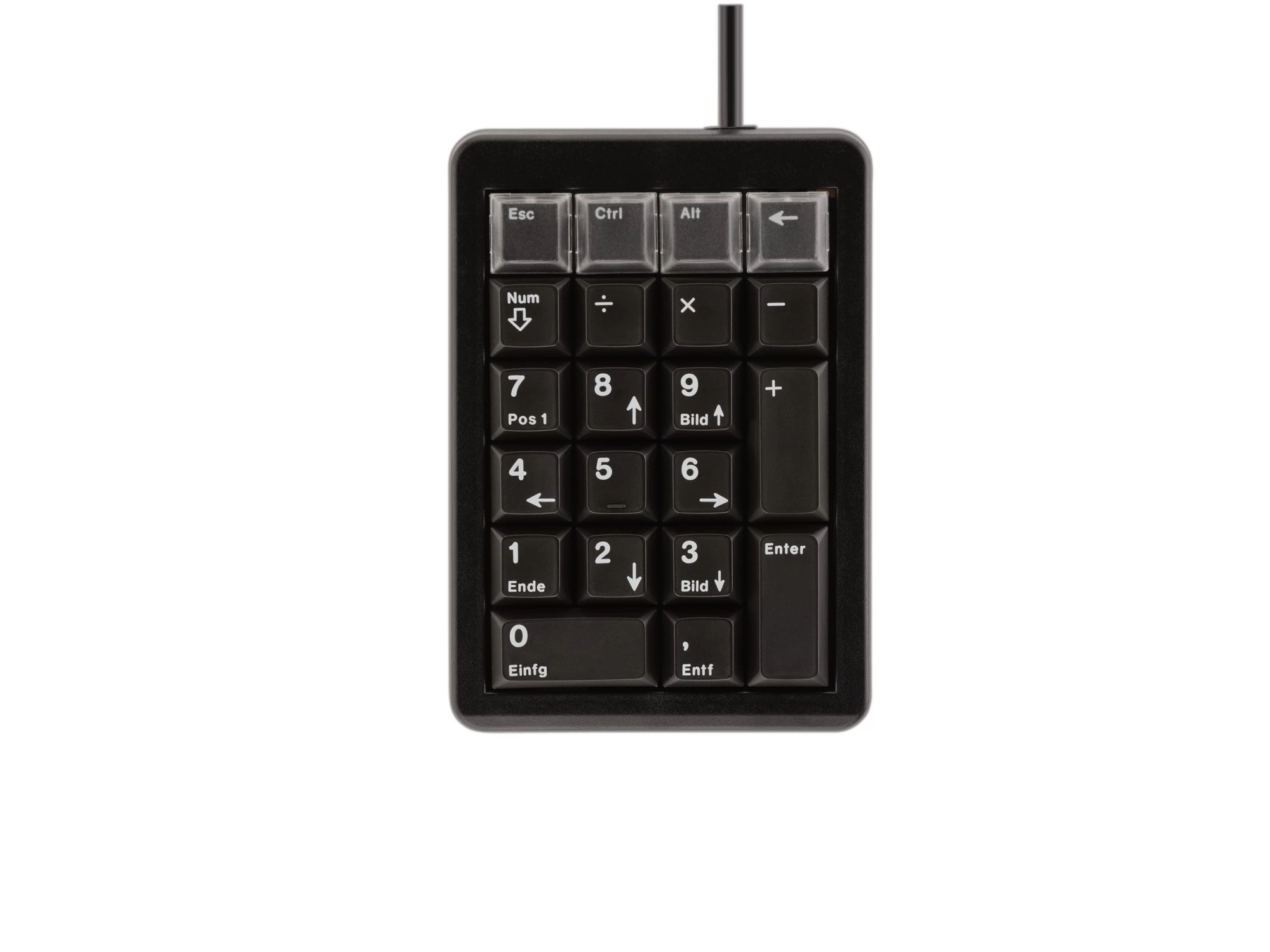 CHERRY G84-4700 taustiņu bloks, vadu, USB