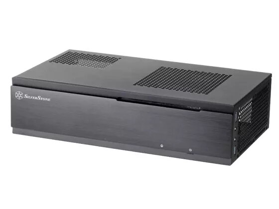 PC korpuss SilverStone SST-ML06B Mini-ITX Melns